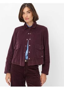 Brax Damen Cordhose Style VEGA blackberry violet, dunkles lila, Gr. 48