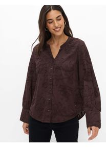 Brax Damen Bluse Style VELIA brunette, dunkelbraun, Gr. 46