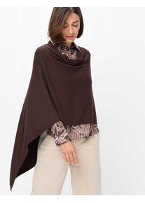 Brax Damen Cape Style THEA brunette, dunkelbraun, Gr. 0SIZE
