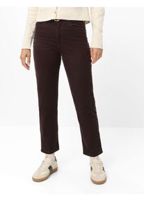Brax Damen Cordhose Style MAY S BRUNETTE, dunkelbraun, Gr. 34L