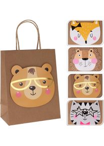 SONSTIGE Geschenktasche TIERE