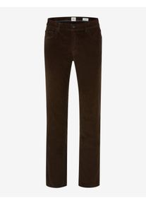 Brax Herren Cordhose Style COOPER CHOCOLATE, dunkelbraun, Gr. 52/32
