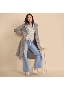 LANDS' END Wasserdichter Isolierter Mantel mit Stepp-Einsatz f&uuml;r Damen, Damen, size: regular, Braun, Baumwolle/Polyester/Nylon, by Lands' End