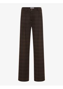 Raphaela by Brax Damen Marlenehose Style PEGGY FLARED MARRONE, dunkelbraun, Gr. 38K