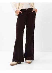 Brax Damen Palazzohose Style MAINE BRUNETTE, dunkelbraun, Gr. 34