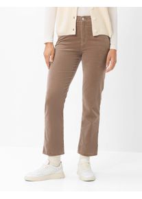 Brax Damen Five-Pocket-Hose Style MAY S LIGHT WALNUT, Beige, Gr. 46L
