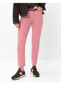Brax Damen Cordhose Style MARA S FLAMINGO, Rosa, Gr. 46K