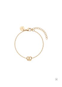 PURELEI Brezel Armband, verstellbare L&auml;nge