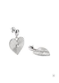 PURELEI Shining Heart Ohrringe mit Zirkonia Steinen