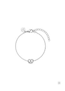 PURELEI Brezel Armband, verstellbare L&auml;nge