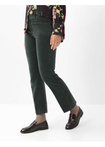 Brax Damen Five-Pocket-Hose Style MAY S DEEP FOREST, dunkelgr&uuml;n, Gr. 44K