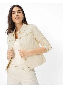 Brax Damen Jeans Style MIAMI soft ecru, denim offwhite, Gr. 48
