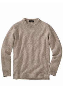 Mey & Edlich Mey & Edlich Herren Lichtblick-Pullover Beige 51 % Schurwolle (Merino), 33 % Baumwolle, 15 % Polyamid, 1 % Elasthan