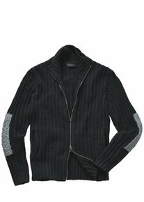 Mey & Edlich Mey & Edlich Herren Zweigarn-Cardigan Grau 77 % Wolle, 20 % Polyamid, 3 % andere Fasern
