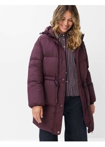 Brax Damen Steppmantel Style TILDA blackberry violet, dunkles lila, Gr. 36