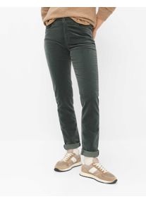 Brax Damen Five-Pocket-Hose Style CAROLA DEEP FOREST, dunkelgr&uuml;n, Gr. 52K