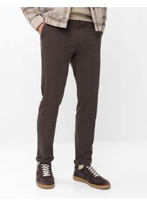 Brax Herren Chino Style FABIO CHOCOLATE, dunkelbraun, Gr. 48/32