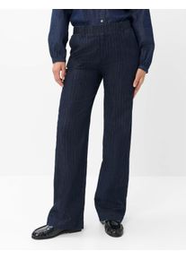 Raphaela by Brax Damen Marlenehose Style PAM FLARED DARK BLUE, denim dunkelblau, Gr. 42K