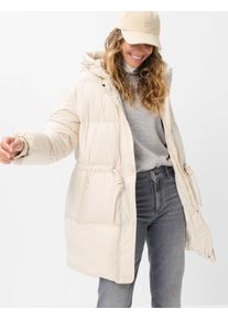 Brax Damen Steppmantel Style TILDA soft ecru, Altwei&szlig;, Gr. 48