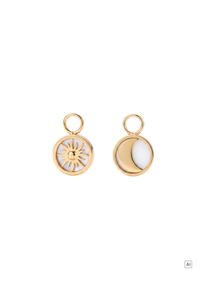 PURELEI Sun & Moon Ohrring-Charm Set