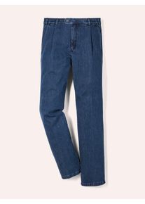 Walbusch Extraglatt Flex-Bundfaltenjeans