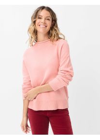 Brax Damen Pullover Style LEA flamingo, Rosa, Gr. 44