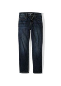 LANDS' END Stretch-Denim Jeans, Slim Fit, Herren, size: regular, Blau, Baumwoll-Mischung, by Lands' End