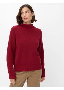 Brax Damen Pullover Style LEA wine red, dunkelrot, Gr. 48