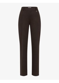 Raphaela by Brax Damen Marlenehose Style LILLYTH FLARED MARRONE, dunkelbraun, Gr. 40