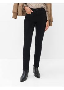 Brax Damen Five-Pocket-Hose Style MARY CLEAN BLACK BLACK, denim schwarz, Gr. 34