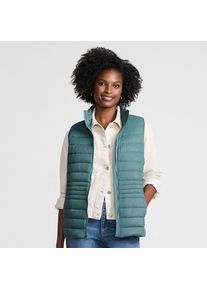 LANDS' END Daunenweste WANDERWEIGHT Verstaubar Ultraleicht f&uuml;r Damen, Damen, size: regular, Gr&uuml;n, Nylon, by Lands' End