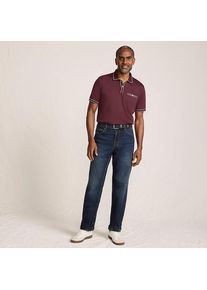 LANDS' END Stretch-Denim Jeans mit Komfortbund und Flanellfutter f&uuml;r Herren, Classic Fit, Herren, size: regular, Blau, Baumwoll-Mischung, by Lands' End