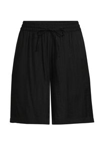 LANDS' END Schlupfshorts Ready to Go mit B&auml;ndchenzug f&uuml;r Damen, Damen, size: regular, Schwarz, Nylon/Viskose, by Lands' End