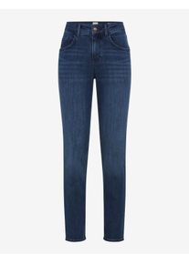 Brax Damen Five-Pocket-Hose Style SHAKIRA USED REGULAR BLUE, denim blau regular, Gr. 48