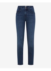 Brax Damen Five-Pocket-Hose Style SHAKIRA USED REGULAR BLUE, denim blau regular, Gr. 32