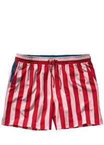 Mey & Edlich Mey & Edlich Herren Resort-Badeshorts Streifen Rosa 94 % Polyester (recycelt), 6 % Elasthan