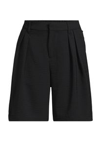 LANDS' END Creaseless Shorts 20 cm f&uuml;r Damen, Damen, size: regular, Schwarz, Polyester, by Lands' End