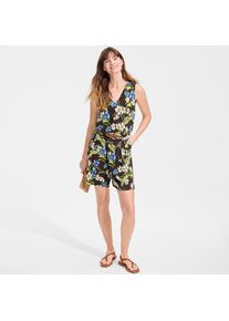 LANDS' END Creaseless Shorts 20 cm f&uuml;r Damen, Damen, size: regular, Braun, Polyester, by Lands' End