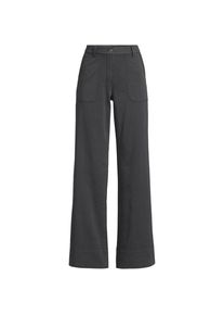 LANDS' END Lange Chino-Hose Mid Waist f&uuml;r Damen, Damen, size: regular, Schwarz, Baumwolle/Lyocell (Viskose)/Baumwoll-Mischung, by Lands' End