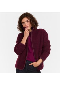 LANDS' END Teddy-Jacke f&uuml;r Damen, Damen, size: regular, Rot, Polyester, by Lands' End