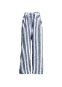 LANDS' END Weite Premium Reinleinen-Schlupfhose f&uuml;r Damen, Damen, size: regular, Blau, Leinen, by Lands' End