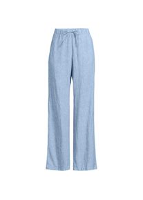 LANDS' END Weite Premium Reinleinen-Schlupfhose f&uuml;r Damen in Plus-Gr&ouml;&szlig;e, Damen, size: plus, Blau, Leinen, by Lands' End