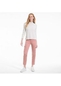 LANDS' END 7/8-Cargohose aus Lyocell-Mischung Mid Waist f&uuml;r Damen, Damen, size: regular, Rot, Baumwolle/Baumwoll-Mischung, by Lands' End