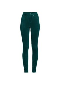 LANDS' END Skinny Feincordhose High Waist f&uuml;r Damen in Petite-Gr&ouml;&szlig;e, Damen, size: petite, Gr&uuml;n, by Lands' End