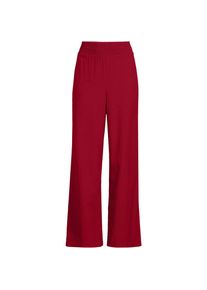 LANDS' END Dehnbund-Hose f&uuml;r Damen, Damen, size: regular, Rot, Baumwolle/Viskose/Baumwoll-Mischung, by Lands' End