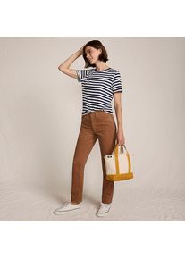 LANDS' END Straight Fit Cordhose Mid Waist f&uuml;r Damen, Damen, size: regular, Braun, Baumwoll-Mischung, by Lands' End