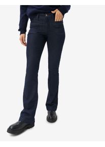 Brax Damen Five-Pocket-Hose Style SHAKIRA CLEAN DARK BLUE, denim dunkelblau, Gr. 38L