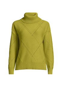 LANDS' END Rollkragenpullover Silk Touch f&uuml;r Damen in Petite-Gr&ouml;&szlig;e, Damen, size: petite, Gr&uuml;n, Polyester/Nylon/Viskose, by Lands' End