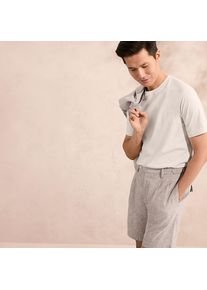 LANDS' END Leinenmix-Shorts f&uuml;r Herren, Herren, size: regular, Braun, Leinen/Baumwoll-Mischung, by Lands' End