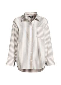 LANDS' END Langarm-Hemdbluse f&uuml;r Damen, Damen, size: regular, Beige, Baumwolle/Polyester-Mischung, by Lands' End